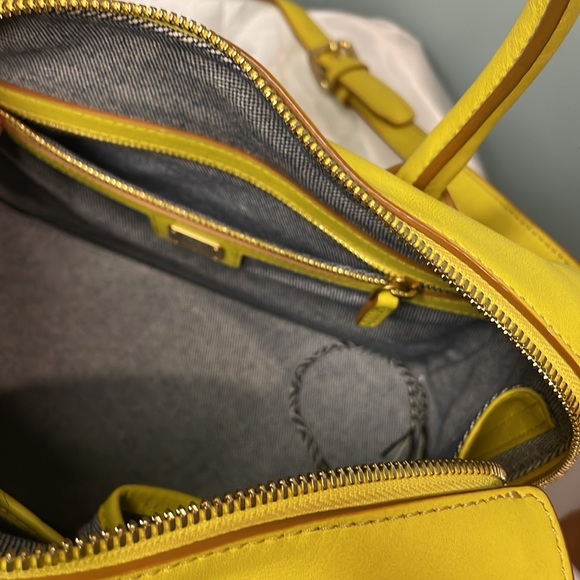 MCM Yellow Boston Bag - Picture 7 of 8